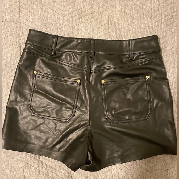 GUESS Pleather Shorts - Picture 2 of 3